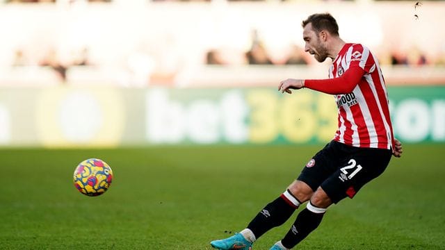 Brentfords Christian Eriksen gab gegen Newcastle United sein Pflichtspiel-Comeback.