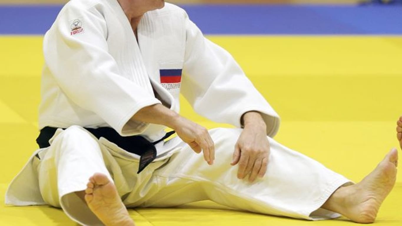 Der russische Präsident Wladimir Putin bei einem Judo-Training im Jahr 2019.