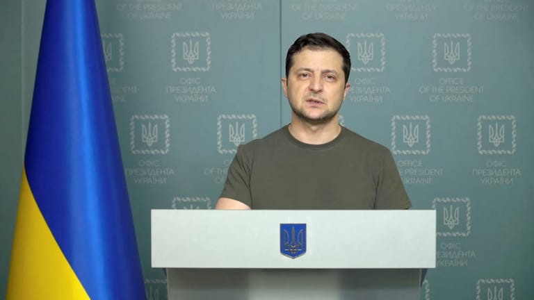 Wolodymyr Selenskyj: Der ukrainische Präsident hat abgelehnt, aus Kiew evakuiert zu werden.