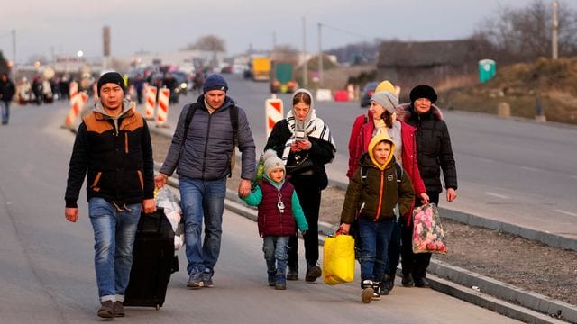 Ukraine-Konflikt - Geflüchtete in Polen