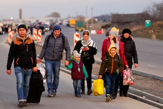 Ukraine-Konflikt - Geflüchtete in Polen