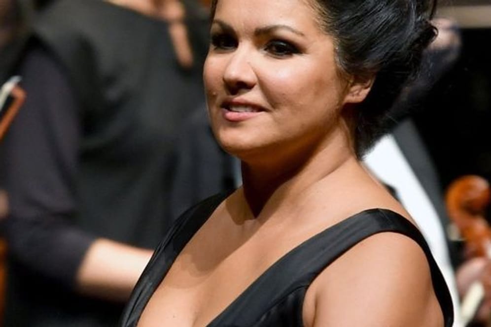 Anna Netrebko bei den Salzburger Festspielen 2019.