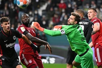 Eintracht-Torwart Kevin Trapp zeigte gegen den FC Bayern erneut eine starke Leistung.