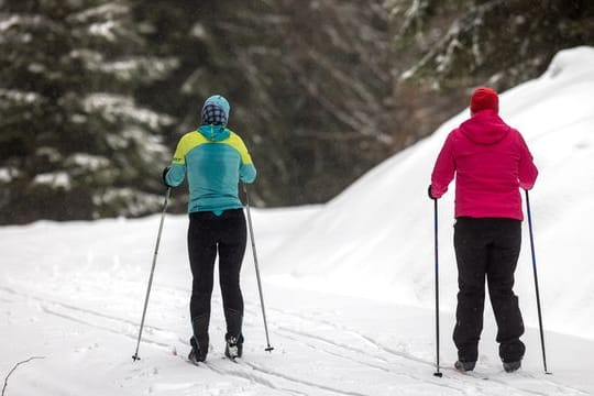 Winterwetter im Thüringer Wald