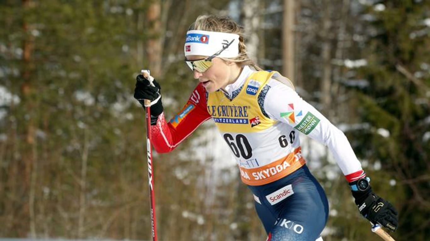 Gewann in Lahti: Olympiasiegerin Therese Johaug aus Norwegen.