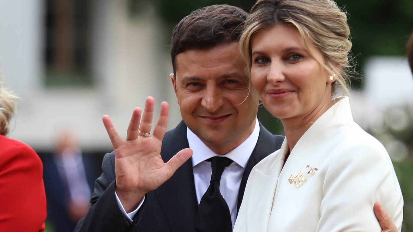 Wolodymyr Selenskyj und Olena Selenska: Das Paar ist seit 2003 verheiratet.