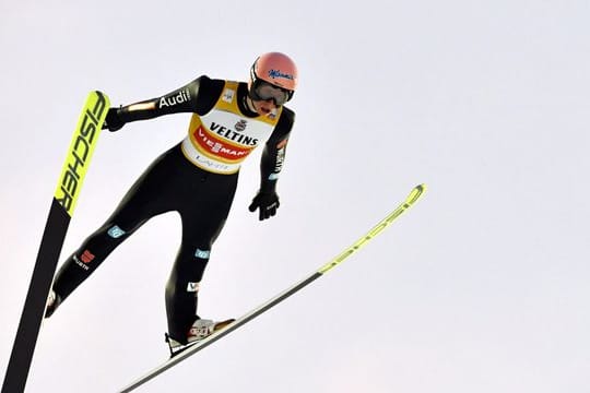 Skispringer Karl Geiger kam in Lahti nicht über den fünften Platz hinaus.