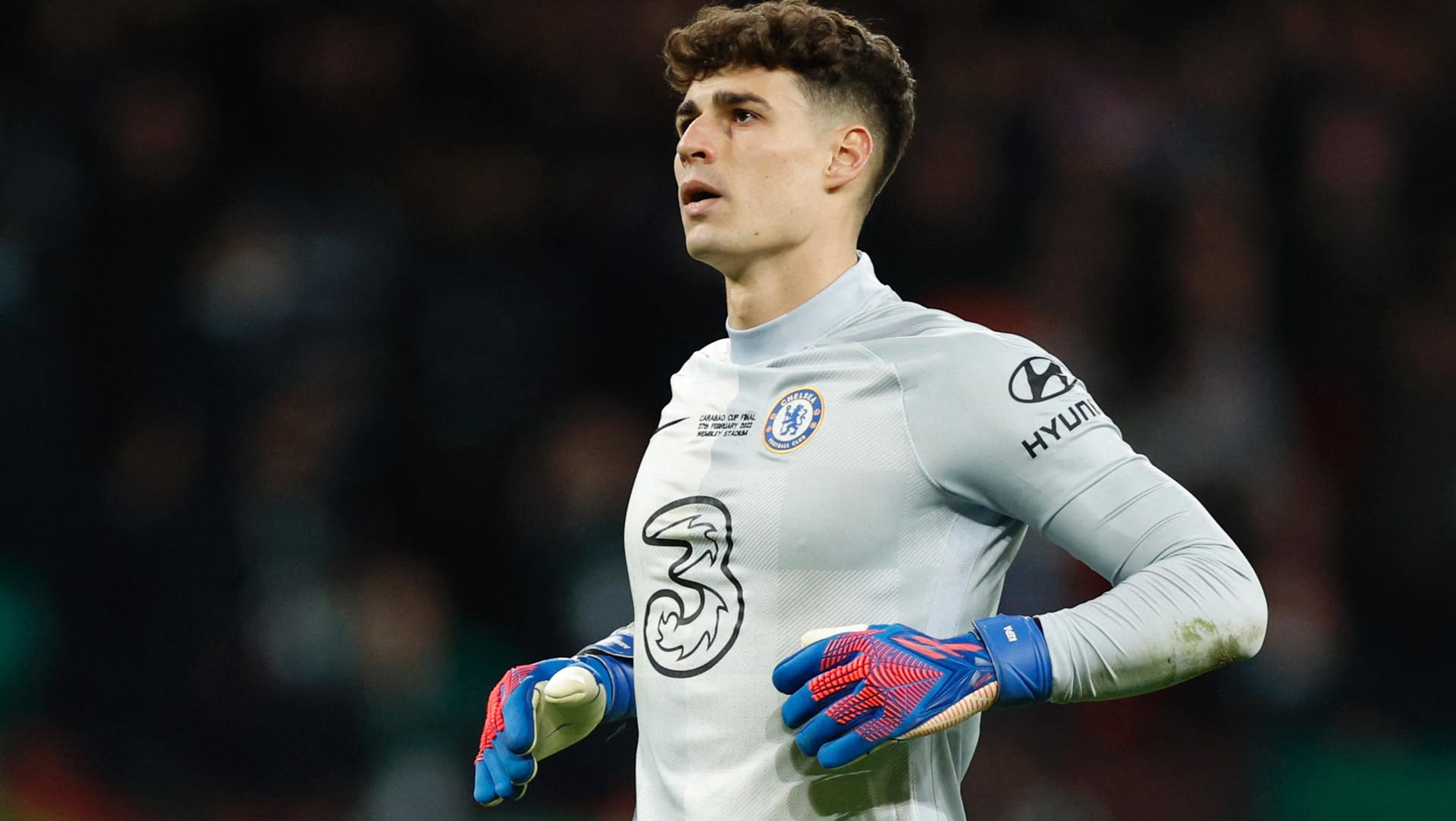 Kepa Arrizabalaga: Der eingewechselte Chelsea-Keeper verschoss den entscheidenden 22. Elfmeter.