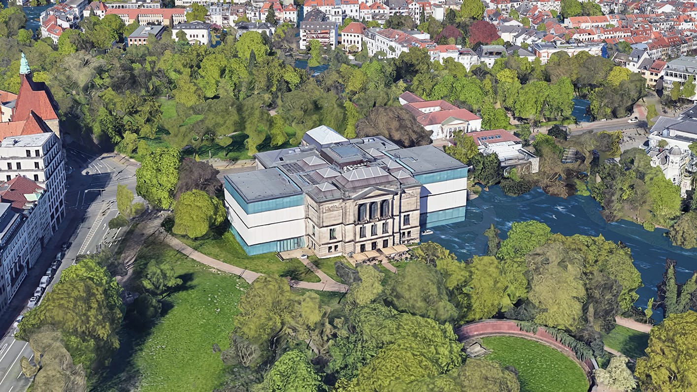 Der steigende Meeresspiegel lässt das Wasser bereits bei einem Temperaturanstieg von 2 Grad Celsius an die Bremer Kunsthalle reichen: Die Klimakrise stellt auch deutsche Städte recht bald vor große Probleme.