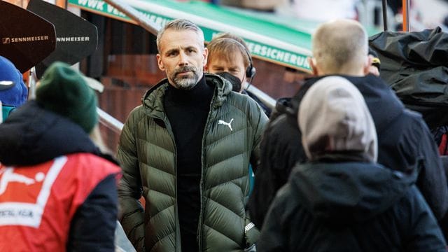 Trainer Marco Rose von Borussia Dortmund muss liefern.