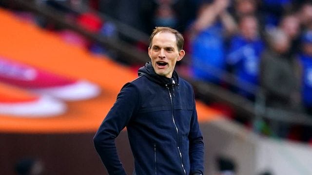 Hat die Verantwortung für Chelseas Final-Niederlage im englischen Ligapokal übernommen: Trainer Thomas Tuchel. Hat die Verantwortung für Chelseas Final-Niederlage im englischen Ligapokal übernommen: Trainer Thomas Tuchel.