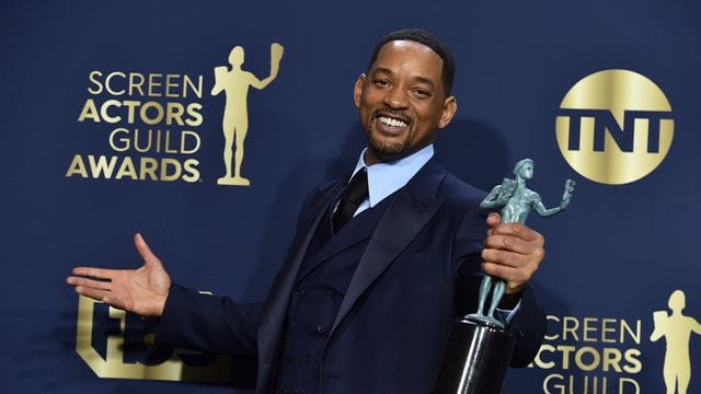 Will Smith gewann bei den Screen Actors Guild Awards seinen ersten Hauptpreis.