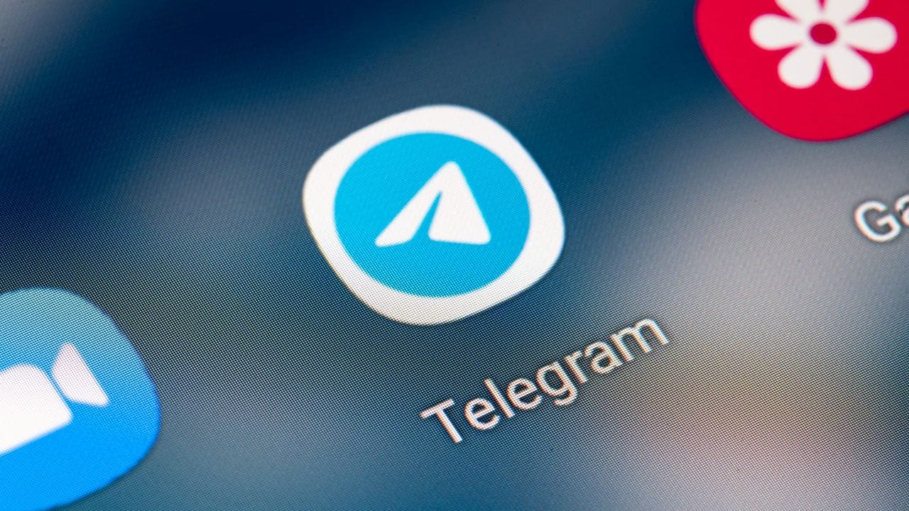 Vor allem die App Telegram ist in Russland weit verbreitet.