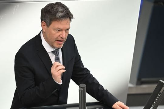 Robert Habeck (Grüne), Bundesminister für Wirtschaft und Klimaschutz.