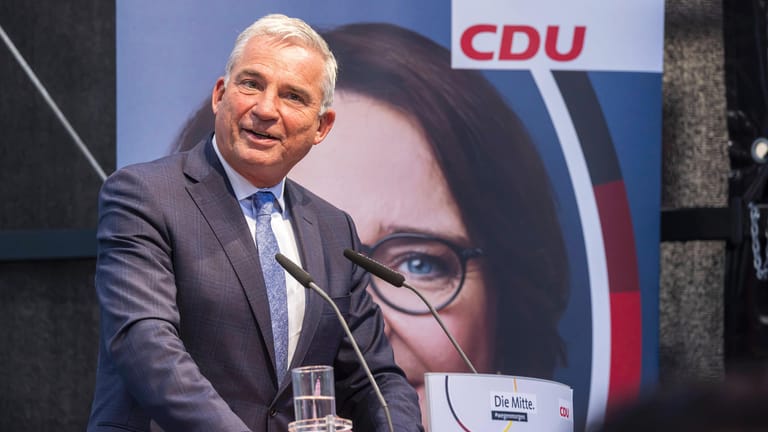 Thomas Strobl Landesvorsitzender der CDU in Baden-Württemberg (Archivbild): Vergangene Woche noch hieß es, er wolle von zu Hause aus weiterarbeiten.