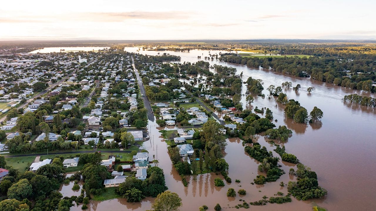 Sintflutartiger Regen hat die schweren Überschwemmungen im Osten Australiens weiter verschärft. Sintflutartiger Regen hat die schweren Überschwemmungen im Osten Australiens weiter verschärft.