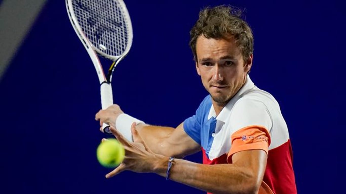 Der Russe Daniil Medwedew ist die neue Nummer eins der ATP-Weltrangliste.