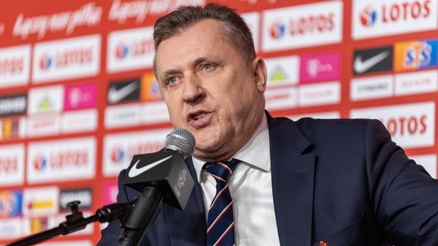 Cezary Kulesza, der Präsident des polnischen Fußball-Verbands PZPN. Cezary Kulesza, der Präsident des polnischen Fußball-Verbands PZPN.