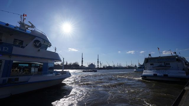 Sonne in Hamburg