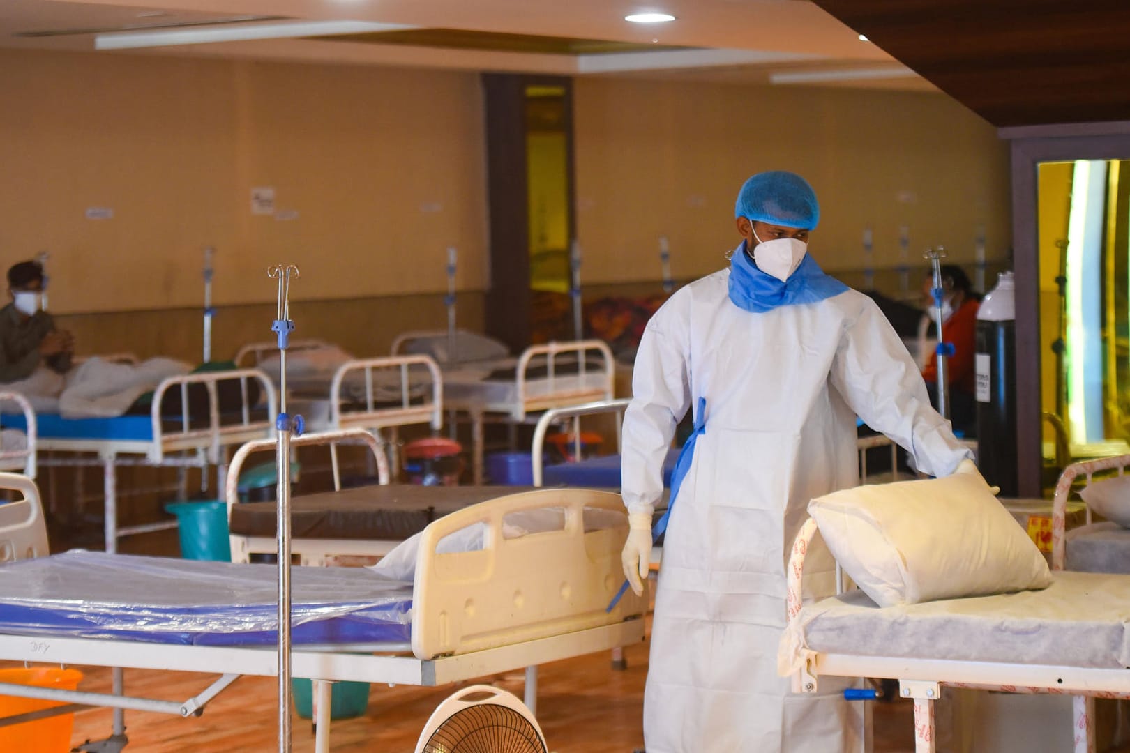 Ein Krankenhaus in Neu Delhi, Indien (Symbolbild): Eine Trans-Frau ist nach einer Geschlechtsanpassung per YouTube-Video gestorben.