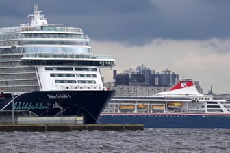 Ein Tui-Schiff in St. Petersburg: Alternativen zur russischen Hafenstadt werden wohl unter anderem Riga und Kopenhagen sein.