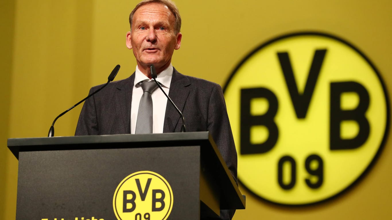 BVB-Geschäftsführer Watzke: Partnerschaft mit Sponsor verlängert.