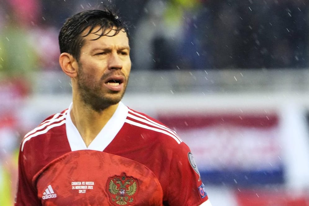 Fedor Smolov: Der russische Nationalspieler kritisierte zuletzt Putin, schrieb auf Instagram "Nein zum Krieg".