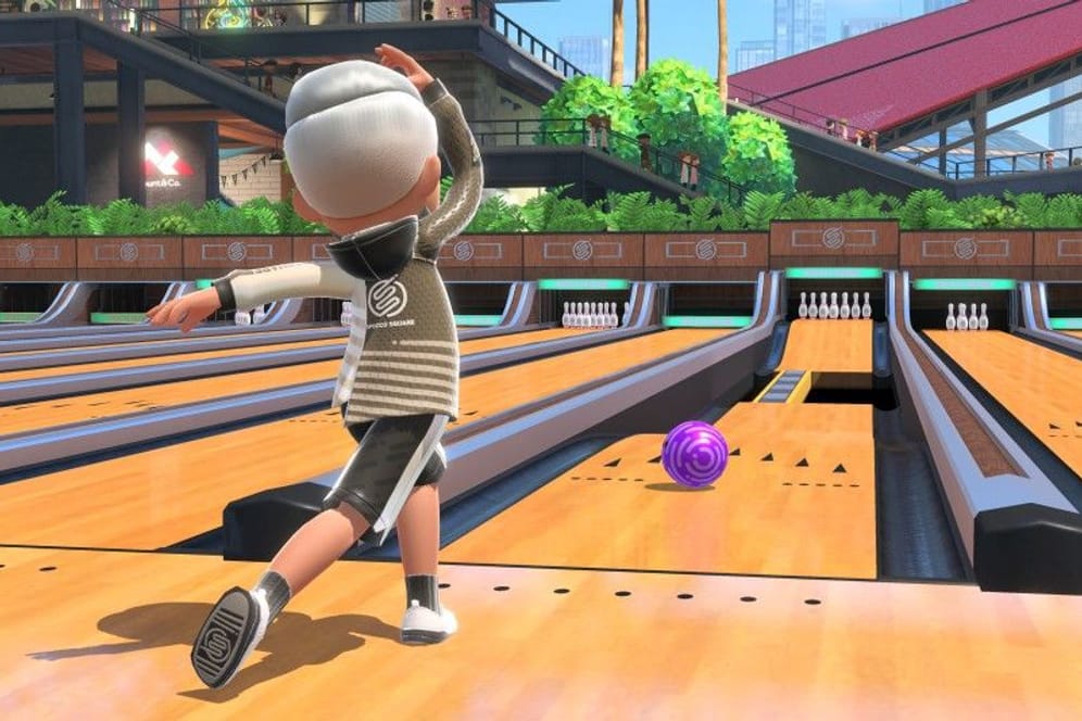 Bowling-Spiel: Nintendo veröffentlicht in Nintendo Switch Sports auch bekannte Spiele aus dem Vorgänger.