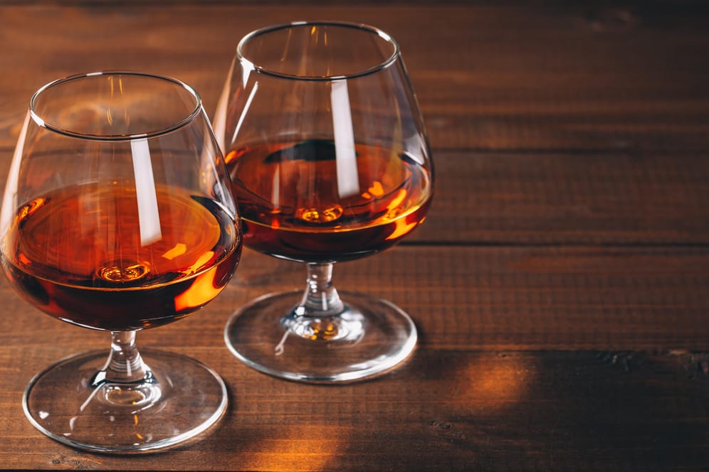 Für den perfekten Geschmack sollte Cognac bei Zimmertemperatur genippt werden.