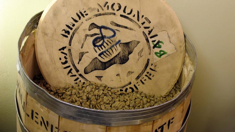 "Blue Mountain" aus Jamaica ist ein besonders edler Arabica-Kaffee.
