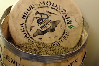 "Blue Mountain" aus Jamaica ist ein besonders edler Arabica-Kaffee.
