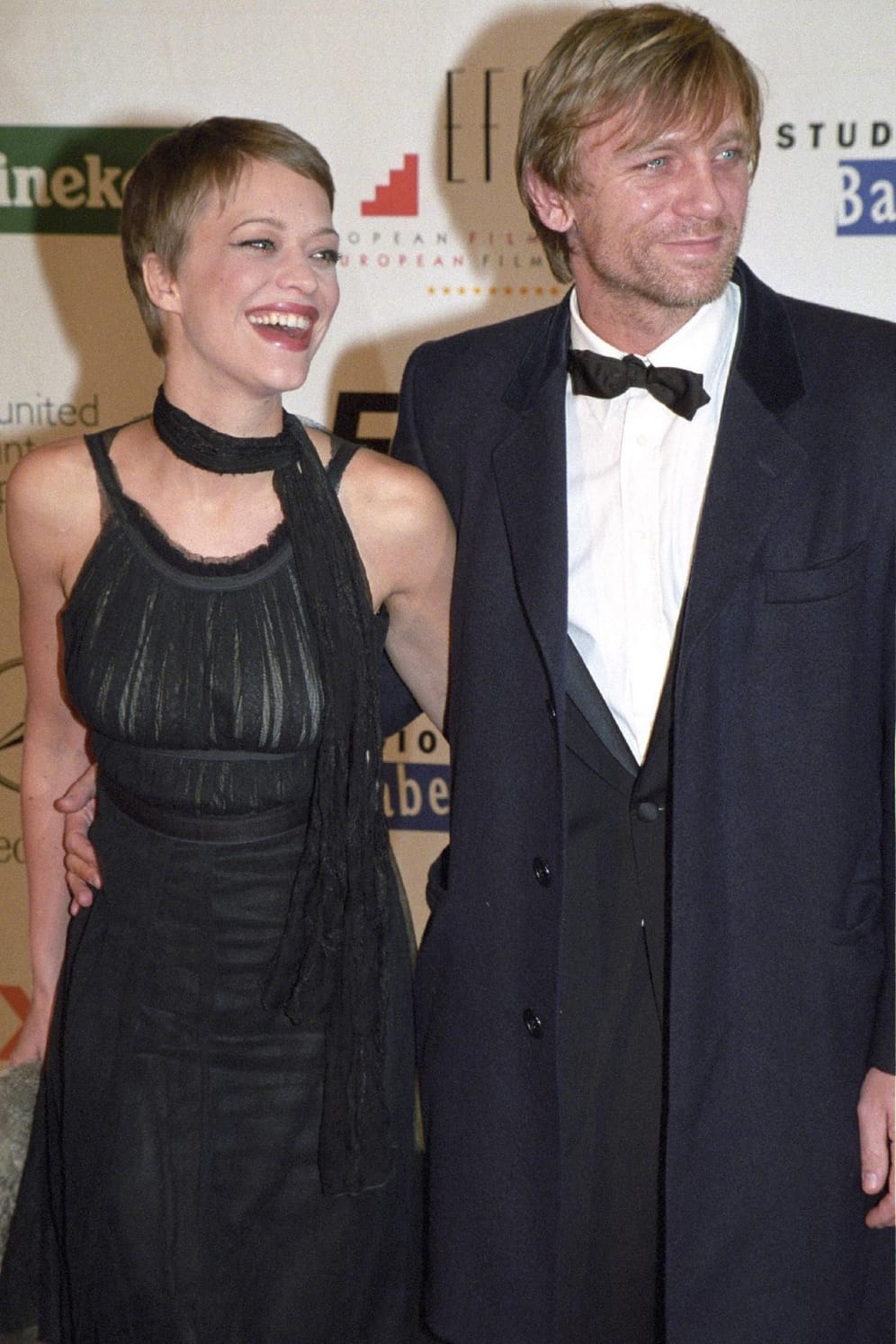 1997 - 2004: Sieben Jahre war Heike Makatsch mit "James Bond"-Star Daniel Craig liiert. 2004 ging die Beziehung in die Brüche.