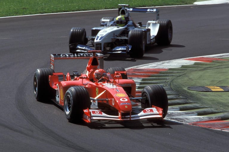 Schnellste Rennrunden: Schumacher (77) vor Hamilton (59).