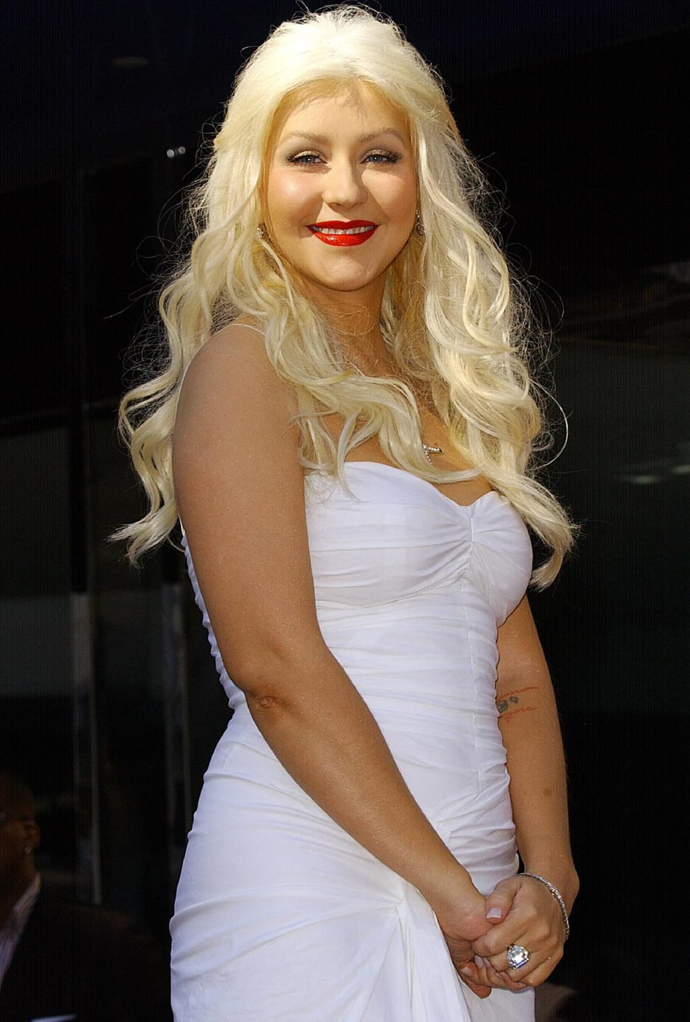Christina Aguilera: Ihr wurden die Snacks zum Verhängnis: Wenn die Sängerin Stress hat, greift sie zu Süßigkeiten und Fast Food.