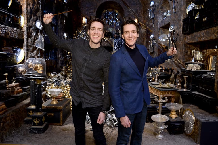 James und Oliver Phelps: Die Schauspieler spielten Fred und George Weasley in den "Harry Potter"-Verfilmungen.