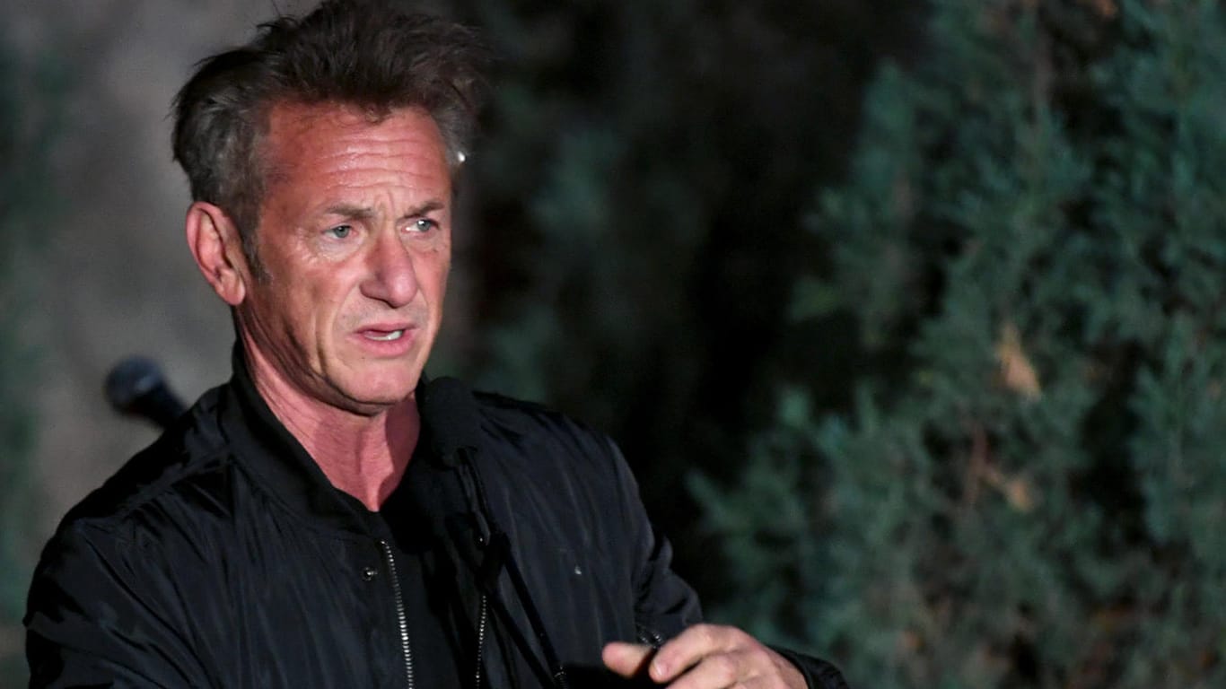 Sean Penn: Der Schauspieler war wegen Dreharbeiten in der Ukraine.