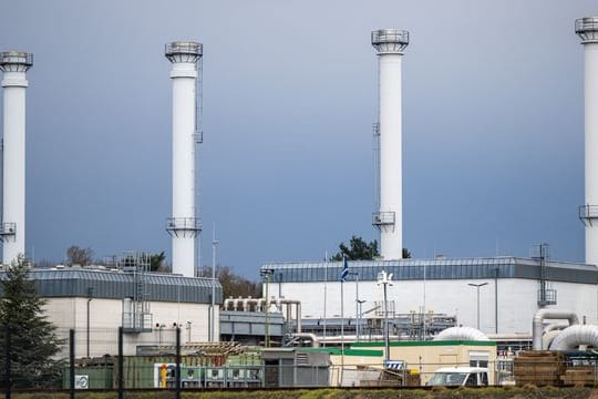 Die Anlage des Astora-Erdgasspeichers in Rehden.