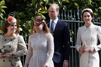 Prinzessin Eugenie, Prinzessin Beatrice, Prinz William und Herzogin Kate: Die Royals sind Mitglieder des britischen Königshauses.