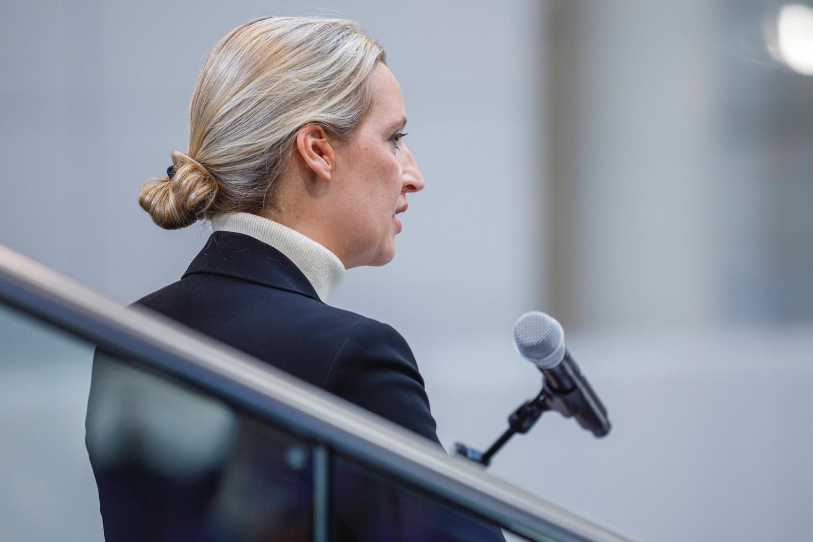 Alice Weidel, Fraktionschefin der AfD: "Wir sollten nicht durch Waffenlieferungen in Kampfhandlungen eingreifen."