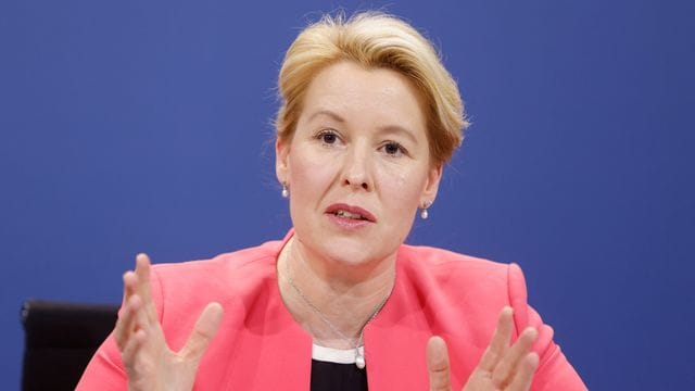 Berlins Regierende Bürgermeisterin Franziska Giffey Berlins Regierende Bürgermeisterin Franziska Giffey