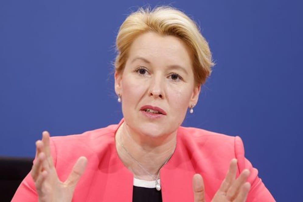 Berlins Regierende Bürgermeisterin Franziska Giffey