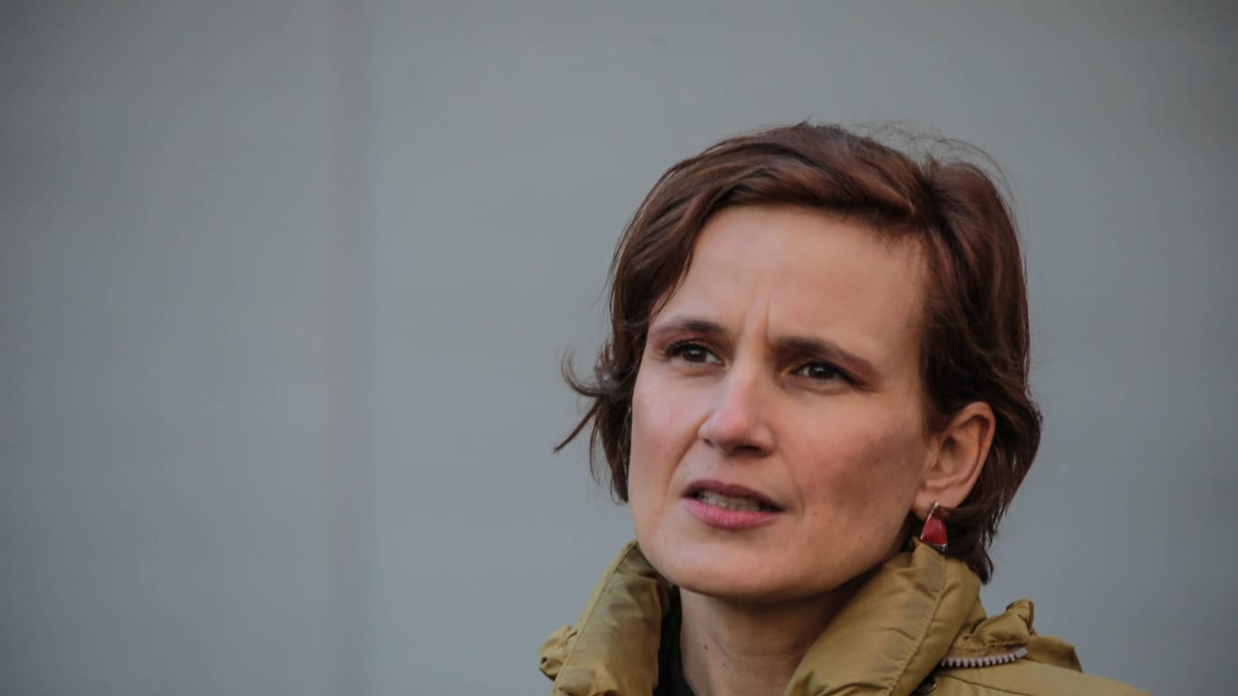 Berlins Senatorin für Integration, Arbeit und Soziales, Katja Kipping (Archivbild): Die Politikerin will Platz für Kriegsflüchtlinge aus der Ukraine entstehen lassen.