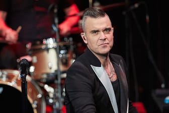 Sänger Robbie Williams hat eine private Kunstsammlung.