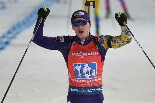 Rief mit einem emotionalen Post aus seinem Kriegsdienst viele Reaktionen aus der gesamten Biathlon-Welt hervor: Dmytro Pidrutschnji.