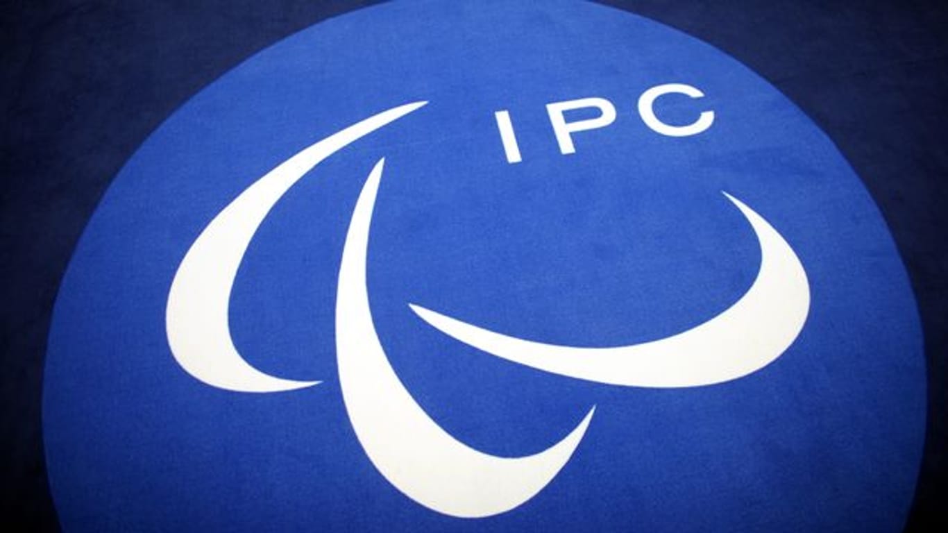 Das Logo des Internationalen Paralympischen Komitees (IPC).