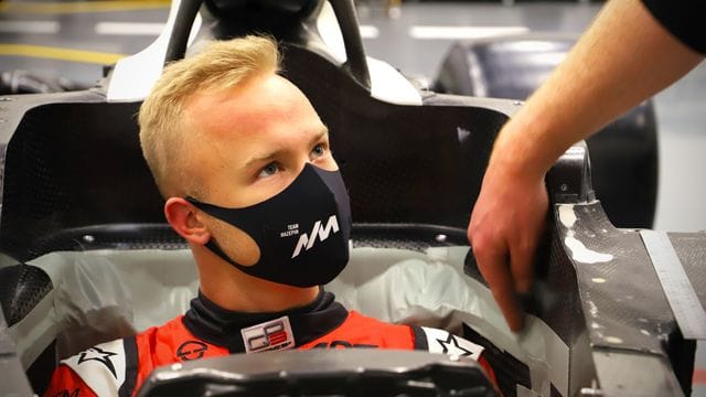 Darf nicht in Silverstone an den Start gehen: Haas-Pilot Nikita Masepin.