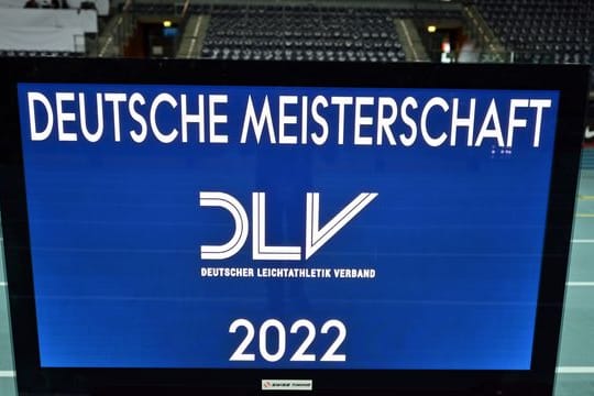 Das Logo des Deutschen Leichtathletik Verbands (DLV).