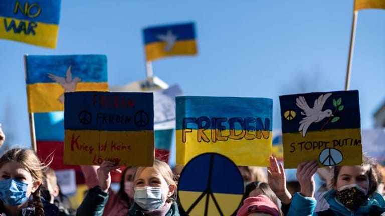 Fridays for Future protestiert gegen Ukraine-Krieg