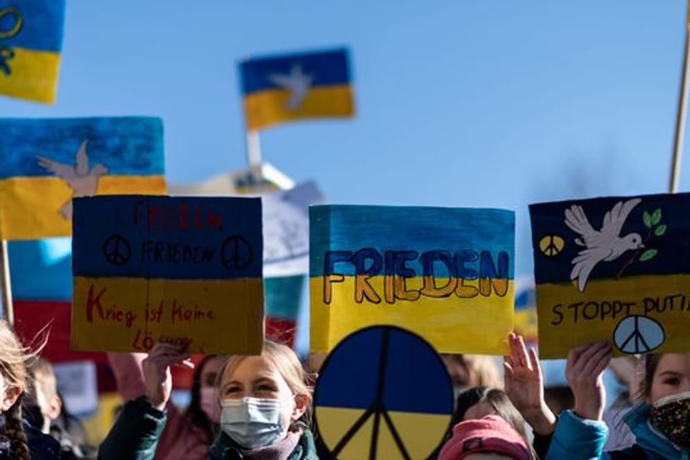 Fridays for Future protestiert gegen Ukraine-Krieg