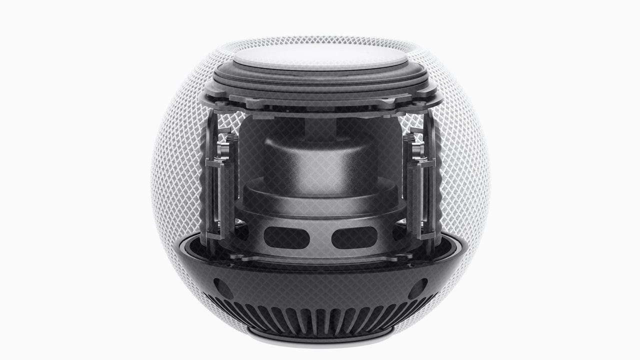 Vielseitige Kugel: Geräte wie der Apple Homepod haben einen eingebauten Lautsprecher. Vielseitige Kugel: Geräte wie der Apple Homepod haben einen eingebauten Lautsprecher.